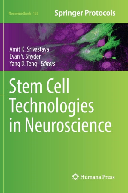 Book cover of: Stem Cell Technologies in Neuroscience. By: Amit K. Srivastava