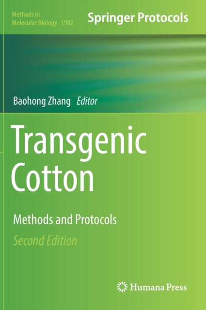 Book cover of: Transgenic Cotton. By: Baohong Zhang