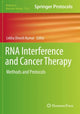 Book cover of: RNA Interference and Cancer Therapy. By: Lekha Dinesh Kumar