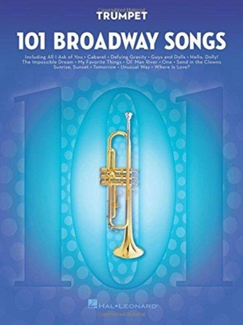 Book cover of: 101 Broadway Songs for Trumpet