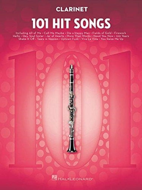 Book cover of: 101 Hit Songs