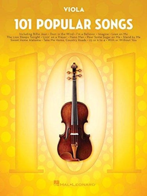 Book cover of: 101 Popular Songs