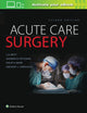 Book cover of: Acute Care Surgery. By: L.D. Britt MD