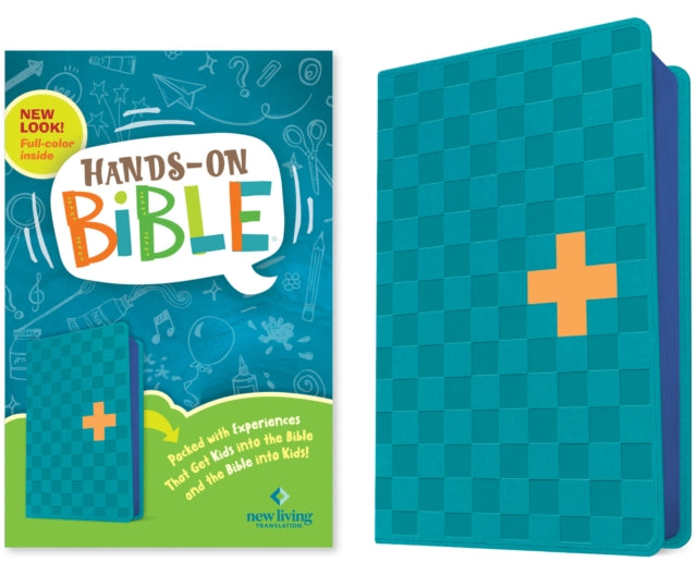 Book cover of: NLT Hands-On Bible, Third Edition, Blue Check. By: Tyndale