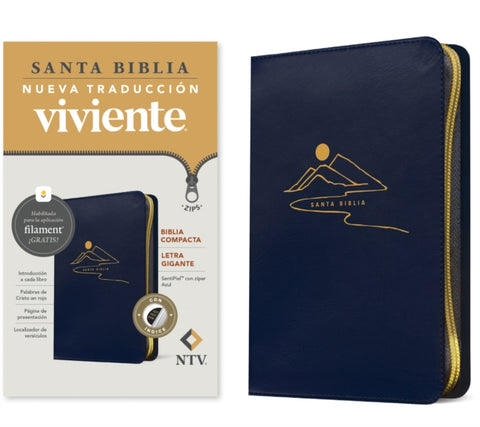 Biblia Compacta NTV, Letra Gigante De Z Per Con Filament