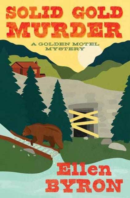 Book cover of: Solid Gold Murder. By: Ellen Byron