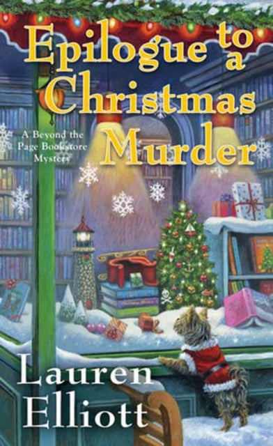 Book cover of: Epilogue to a Christmas Murder. By: Lauren Elliott