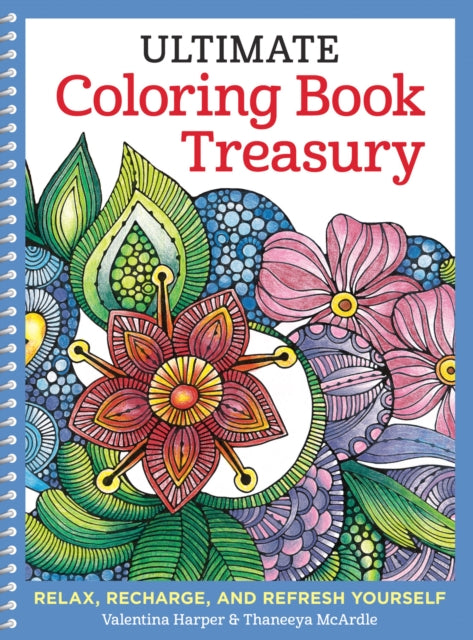 Book cover of: Ultimate Coloring Book Treasury. By: Thaneeya McArdle