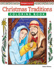 Book cover of: Christmas Traditions Coloring Book. By: Robin Pickens
