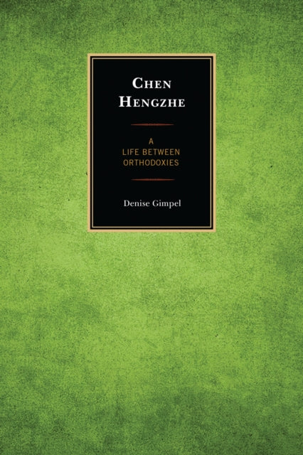 Book cover of: Chen Hengzhe. By: Denise Gimpel