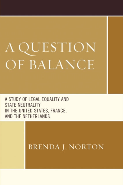 Book cover of: Question of Balance. By: Brenda J. Norton