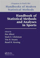 Book cover of: Handbook of Statistical Methods and Analyses in Sports. By: Jim Albert