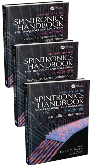 Book cover of: Spintronics Handbook, Second Edition: Spin Transport and Magnetism. By: Evgeny Y. Tsymbal