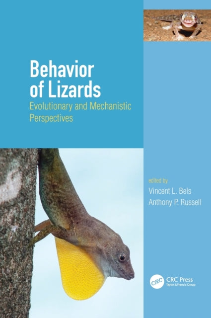 Book cover of: Behavior of Lizards. By: Vincent Bels
