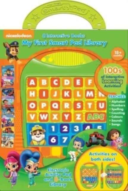 Book cover of: Nickelodeon: My First Smart Pad Electronic Activity Pad and 8 Book Library