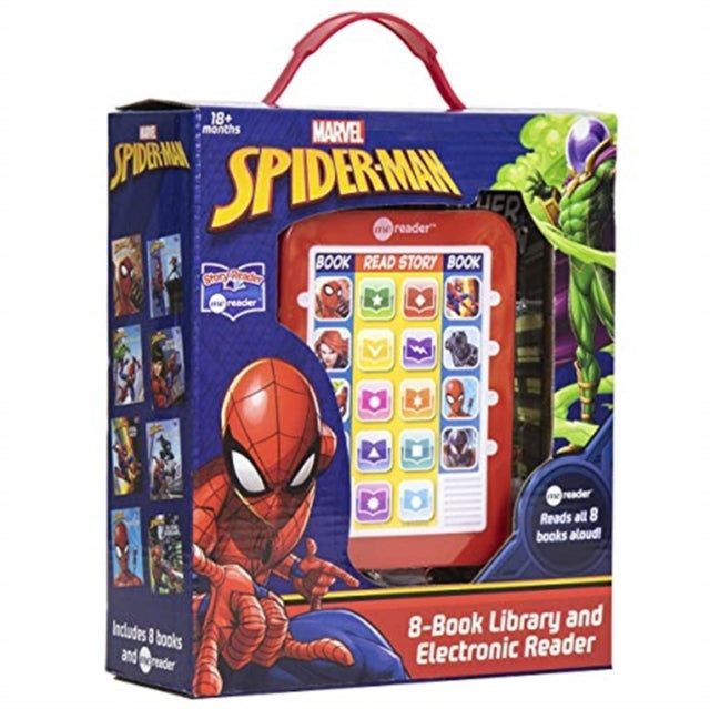 Book cover of: Marvel Spider-Man: Me Reader 8-Book Library and Electronic Reader Sound Book Set. By: Jennifer H. Keast