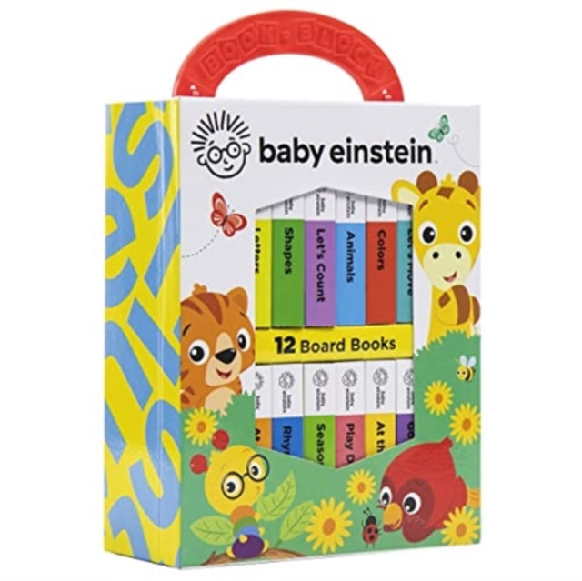 Book cover of: Baby Einstein: 12 Board Books. By: PI Kids