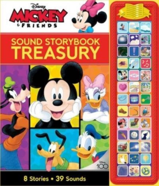 Book cover of: Disney Mickey & Friends: Sound Storybook Treasury. By: The Disney Storybook Art Team