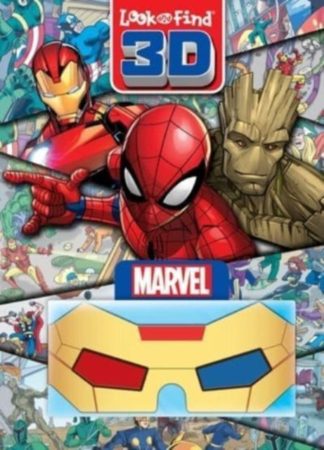 Marvel Look And Find 3D 9781503767638 PI Kids