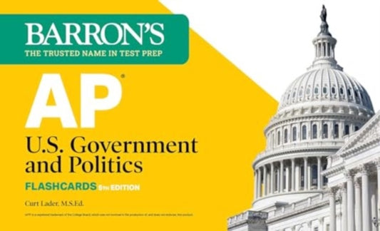 Book cover of: AP U.S. Government and Politics Flashcards, Fifth Edition: Up-to-Date Review