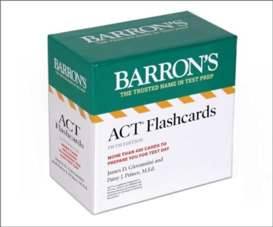 Book cover of: ACT Flashcards, Fifth Edition: Up-to-Date Review