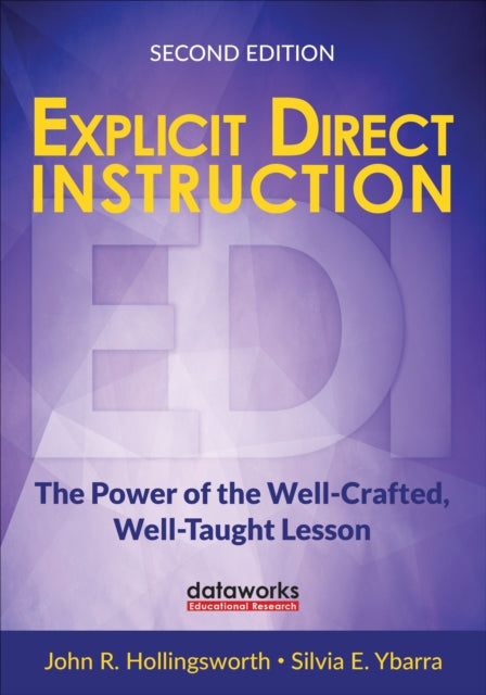 Book cover of: Explicit Direct Instruction (EDI). By: John Hollingsworth