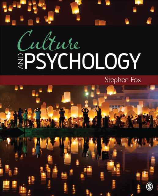 Book cover of: Culture and Psychology. By: Stephen H. Fox