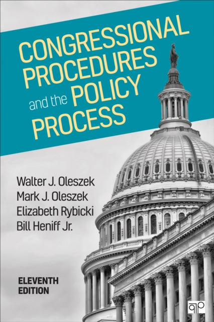 Book cover of: Congressional Procedures and the Policy Process. By: Walter J. Oleszek