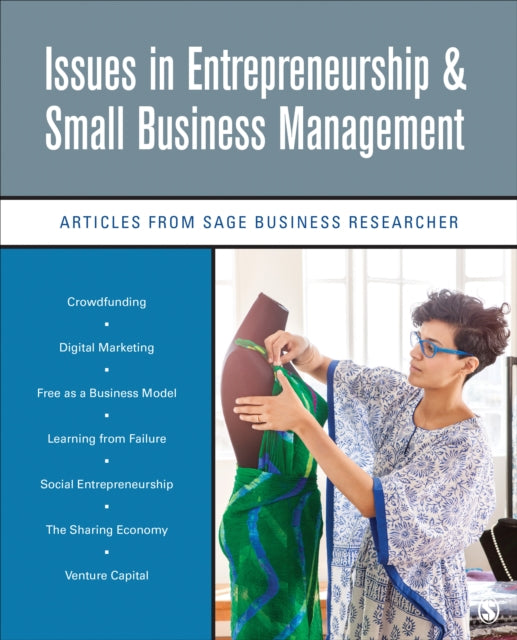 Book cover of: Issues in Entrepreneurship & Small Business Management. By: Sage Business Researcher