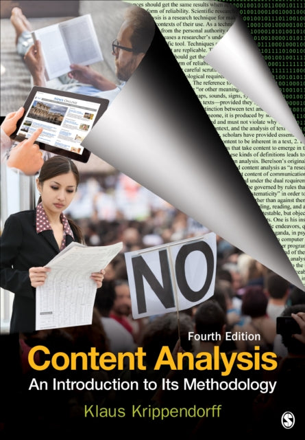 Book cover of: Content Analysis. By: Klaus Krippendorff