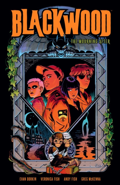Book cover of: Blackwood: The Mourning After. By: Evan Dorkin