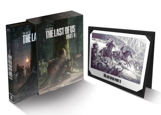 Book cover of: Art of the Last of Us Part II Deluxe Edition. By: Naughty Naughty Dog