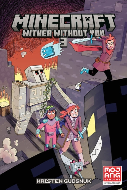 Book cover of: Minecraft: Wither Without You Volume 3. By: Kristen Gudsnuk