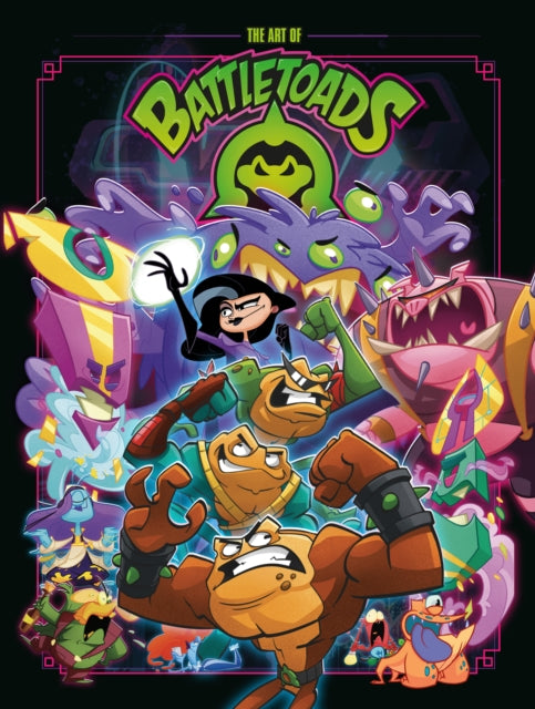 Book cover of: Art of Battletoads. By: Rare Ltd.