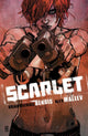 Book cover of: Scarlet. By: Brian Michael Bendis