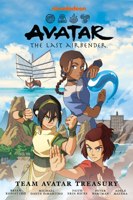 Book cover of: Avatar: The Last Airbender--Team Avatar Treasury Omnibus
