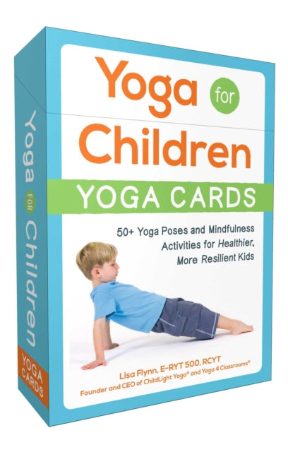 Book cover of: Yoga for Children--Yoga Cards. By: Lisa Flynn
