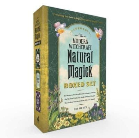 Book cover of: Modern Witchcraft Natural Magick Boxed Set. By: Judy Ann Nock