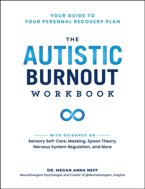 Book cover of: Autistic Burnout Workbook. By: Megan Anna Neff