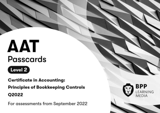 Book cover of: AAT Principles of Bookkeeping Controls. By: BPP Learning Media