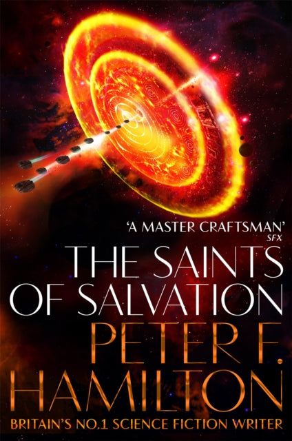 Book cover of: Saints of Salvation. By: Peter F. Hamilton