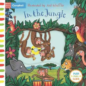 In the Jungle, A Push, Pull, Slide Book