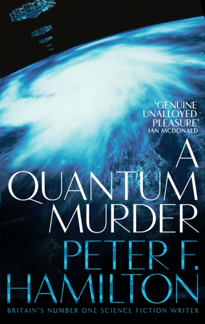 Book cover of: Quantum Murder. By: Peter F. Hamilton