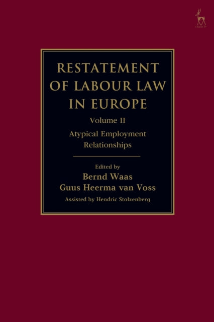 Book cover of: Restatement of Labour Law in Europe. By: Bernd Waas