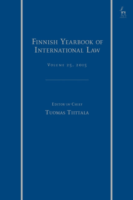 Book cover of: Finnish Yearbook of International Law, Volume 25, 2015. By: Tuomas Tiittala