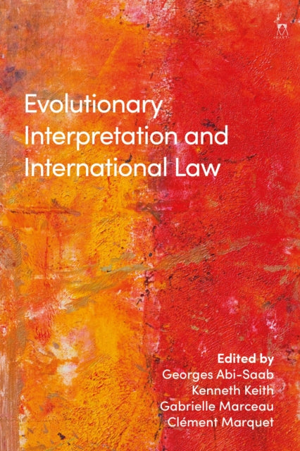 Book cover of: Evolutionary Interpretation and International Law. By: Georges Abi-Saab
