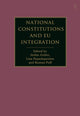 Book cover of: National Constitutions and EU Integration