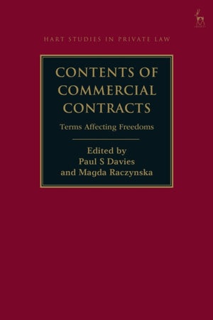 Contents of Commercial Contracts