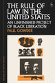 Book cover of: Rule of Law in the United States. By: Paul Gowder