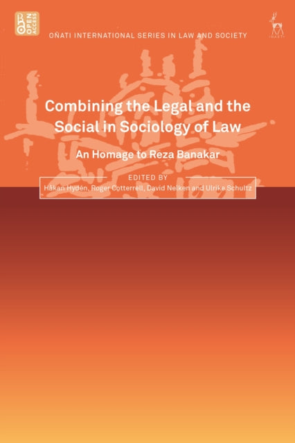 Book cover of: Combining the Legal and the Social in Sociology of Law. By: Håkan Hydén